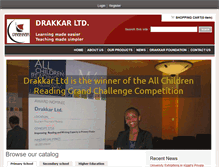 Tablet Screenshot of drakkarworld.com